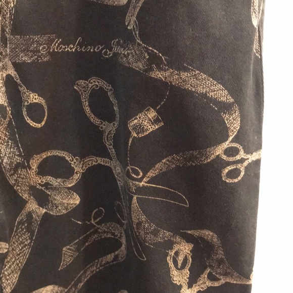 ⚡️FINAL PRICE⚡️ Vintage Moschino/Moschino Jeans Scissor Ribbon Pants - Picture 4 of 16
